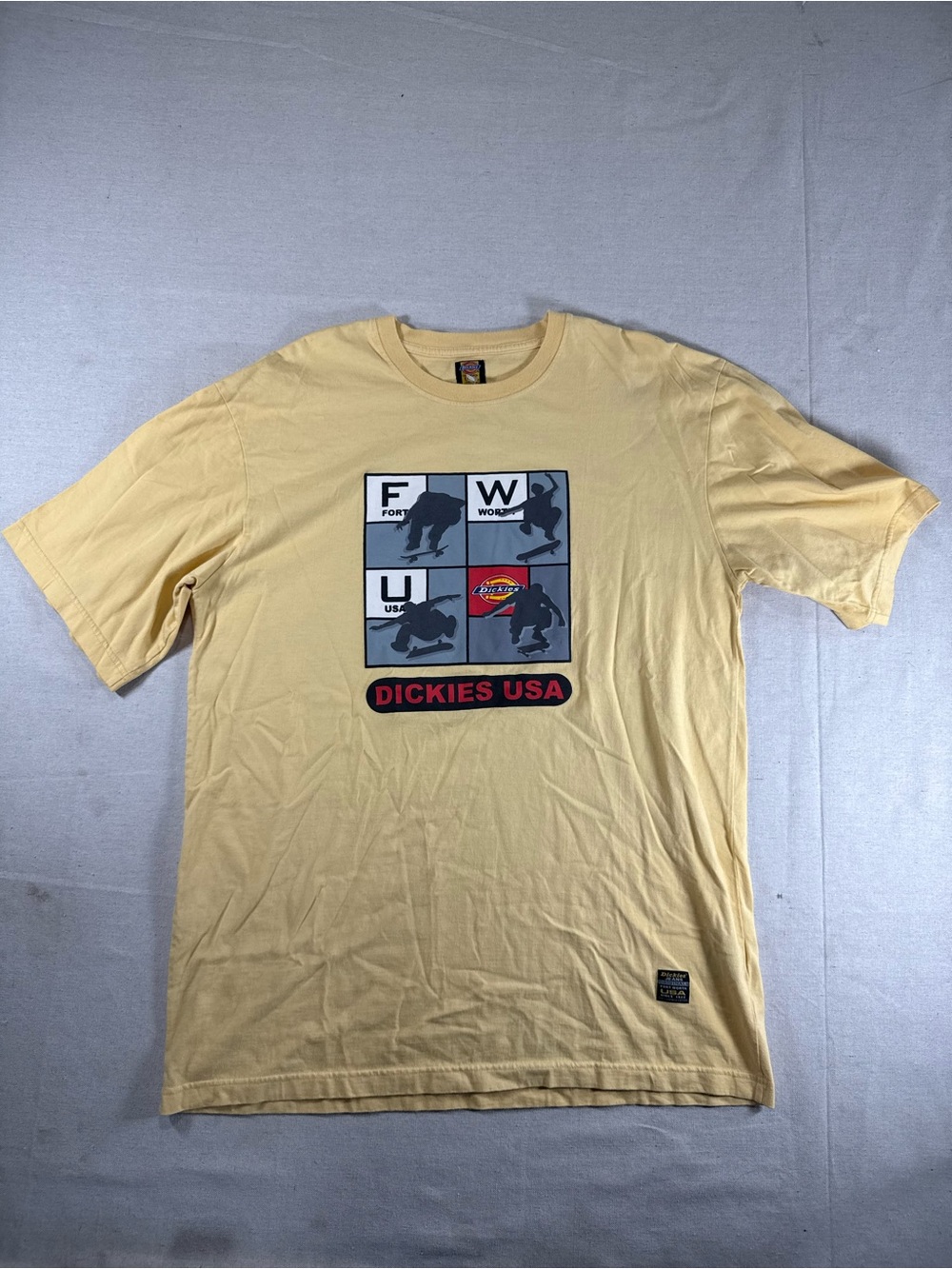 Dickies USA Fort Worth Graphic Skateboarding Shirt
